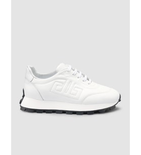 %100 Hakiki Deri Beyaz Kadın Sneaker