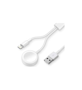 S Line 2in1 Iwatch 1-2-3-4 Wireless Şarj- Lightning USB Şarj Kablosu FM0502