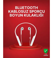 Boyun Askılı Kablosuz Kulaklık – Uzun Süreli Batarya Performansı