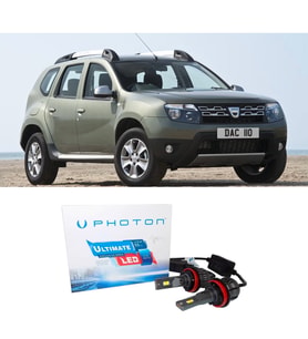 Dacia Duster 1 Led Xenon Kısa Far Ampulü H7 Ultimate Yeni Seri Beyaz 2010-2018