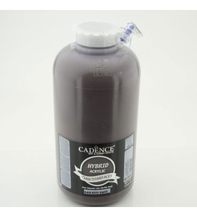 Cadence Hybrid Multisurface Akrilik Boya 2 Litre H-018 KOYU KAHVE 