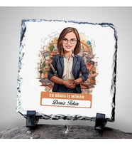 Kişiye Özel Hediye Karikatürlü En Güzel İç Mimar Dekoratif Taş