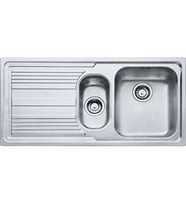 FRANKE Logicaline LLL 651 SOL Dekor 1.5 Gözlü Damlalıklı Eviye