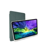 Apple iPad 2025 10.9 10.Nesil (A16) Kılıf Kalemlikli Mars Tablet Kılıfı - Koyu Yeşil