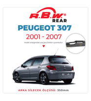 RBW Arka Silecek Peugeot 307 2001-2007 ile uyumlu