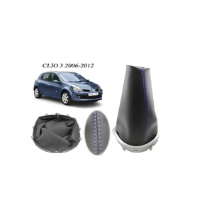 Renault Clio 3 Vites Körüğü Mavi Dikiş
