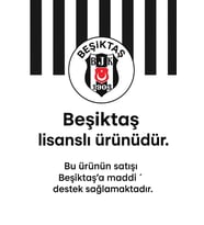 Beşiktaş Orijinal Lisanslı Spor Sırt Çantası Kartal Bant Detaylı Bjk Siyah Çanta