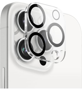 iPhone 16 Pro / 16 Pro Max 3D Kamera Camı Lens Koruyucu Glass Şeffaf Night DELUX Version-AL3403