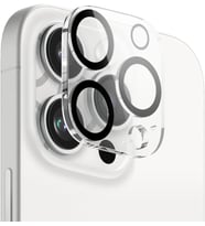 iPhone 16 Pro / 16 Pro Max 3D Kamera Camı Lens Koruyucu Glass Şeffaf Night DELUX Version-AL3403