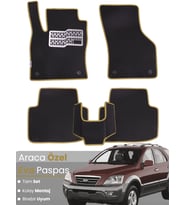 KİA SORENTO (2002-2009) Uyumlu EVA Paspas Tam Set–Araca Özel,Kolay Montaj,Su Geçirmez