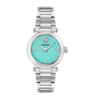 Versace VRSCVE5B00225 Kadın Kol Saati (Gümüş)