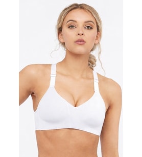 Nike Rival Dri Fit High Support Sports Bra Kadın Yüksek Destekli Spor Sütyeni Beyaz