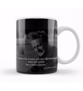 Nazım Hikmet Söz   Kupa Bardak Porselen