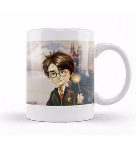 Harry Potter Fanart Kupa Bardak Porselen