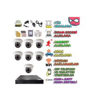 XMPro 7 DOME KAMERALI 1080P 36 IRLED GÜVENLİK KAMERA SETİ