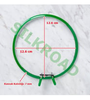 Nurge Orta Boy Metal Kasnak - 126mm - 7mm - 5 Farklı Renk Seçeneği NO:160-2