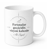 Girişimci İçin Kişiye Özel İsimli Baskılı Kupa Bardak Motivasyon Hediyesi