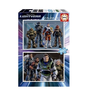 Educa Çocuk Puzzle 2X100 Parça Lightyear 19316