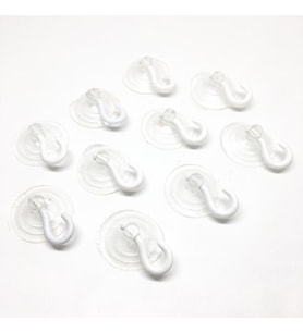 Vantuz Öpücük Askılı Büyük 10'lu 4cm