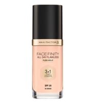 Max Factor Fondöten 55 Bige FaceFinity All Day Flawless 3N 1