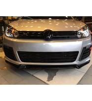 Volkswagen Golf 6 3 Parça Ön Lip (Plastik)