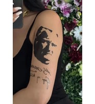 Caş Dekorasyon Geçici Atatürk Dövme Tattoo