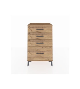 Hyperion Komodin 4 Çekmeceli 60x44x96 Çam-Çam