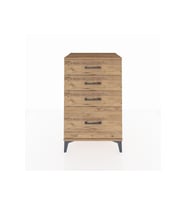 Hyperion Komodin 4 Çekmeceli 60x44x96 Çam-Çam