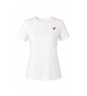 Trender 6721 Papatya Beyaz Kadın T-Shirt 26YI40000052
