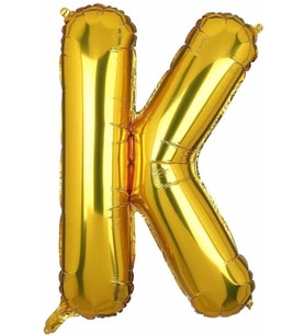 Harf Folyo Balon 80 Cm Gold K
