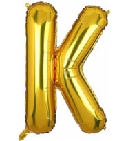 Harf Folyo Balon 80 Cm Gold K