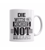 Die With Memories White Kupa Bardak Porselen