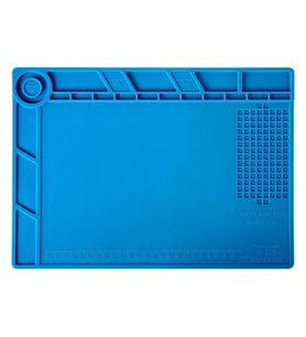 sS-140 Antistatik ESD Mıknatıslı Silikon Lehimleme Matı 35x25