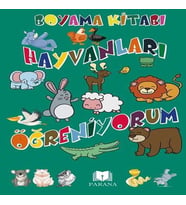 Hayvanları Öğreniyorum - Boyama Kitabı