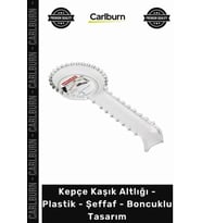 Özel Üretim Mutfak Tezgah Üstü Düzenleyici Kepçe Kaşık Altlığı Plastik Şeffaf Boncuklu Tasarım