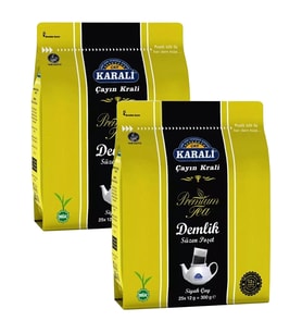 Karali Çay Premium Demlik Poşet Siyah Çay 25 Li 2 Adet