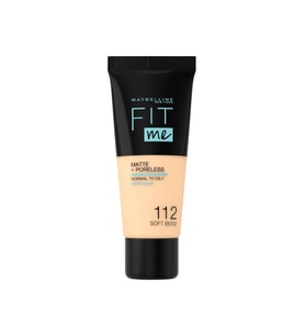 Maybelline New York Fit Me Matte Foundtion 112 Soft Beige