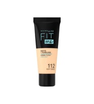 Maybelline New York Fit Me Matte Foundtion 112 Soft Beige