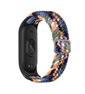 Lexroo Xiaomi Mi Band 6 KRD-49 Örgü Kordon - Denim