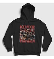 Presmono Unisex Siyah Pray Ufc Mma Ilia Topuria Kapüşonlu Sweatshirt 524490tt