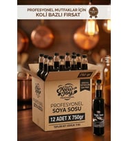 Soya Sosu 750 ML x 12 Adet - 1 Koli (Koli Bazlı Avantaj Paketi)
