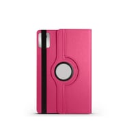 Lenovo M11 TB-330FU Uyumlu Zore Dönebilen Standlı Kılıf (K.Pembe)