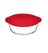 Paşabahçe 59001 Plastik Kırmızı Kapaklı Borcam 2100 cc (Renksiz)