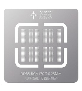 XZZ KALİTELİ MANYETİK KALIP DDR5 BGA170 T:0.25 MM 0,45 MM