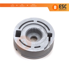 SsangYong Actyon Sports Kyron için Elektrikli Ön Sol Cam Kriko Makarası 7231109004