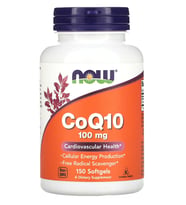 NOW Foods, CoQ10, (ÖSG ÖZEL SPORCU GIDALARI) 100 mg, 150 Softgels.Abd Menşei.62.