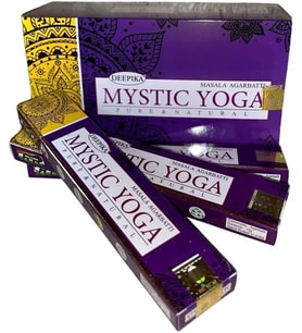 Deepika Mystic Yoga Premium Naturel Tütsü - 1 Kutu 12 Paket