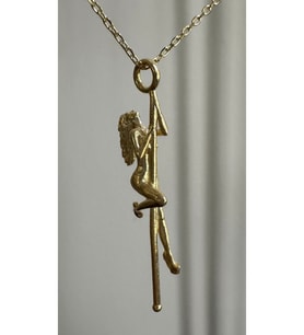 Direk Dansçı Kız 925 Ayar (Gold)