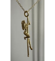Direk Dansçı Kız 925 Ayar (Gold)