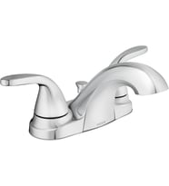 Moen 84603 Adler Krom İki Saplı Banyo Bataryası 4 Inç Centerset 2, 1'Li Paket (Çok Renkli)